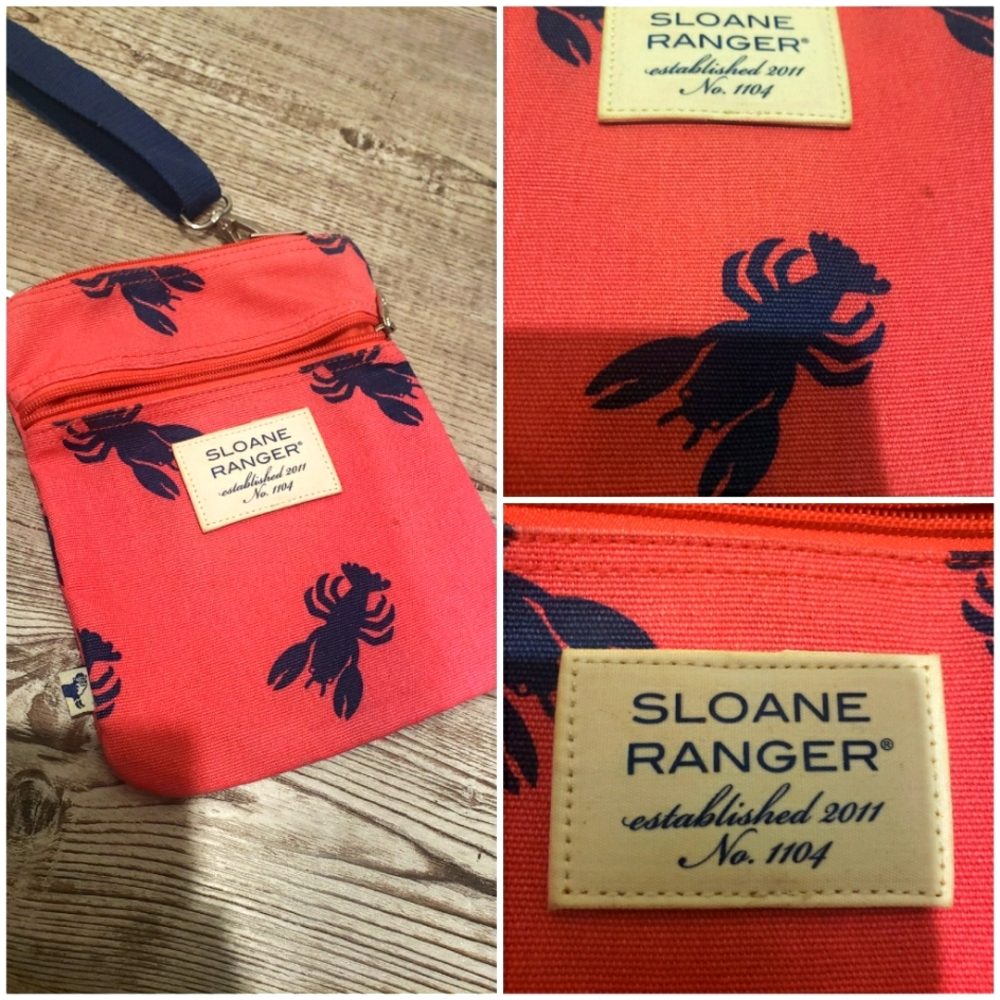 Sloane Ranger Crawfish print crossbody purse 😍